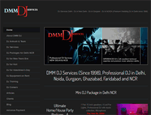 Tablet Screenshot of dmmdj.com